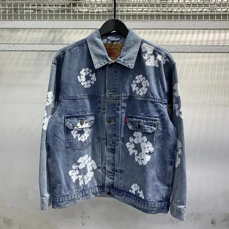 Levi's Floral Blue J