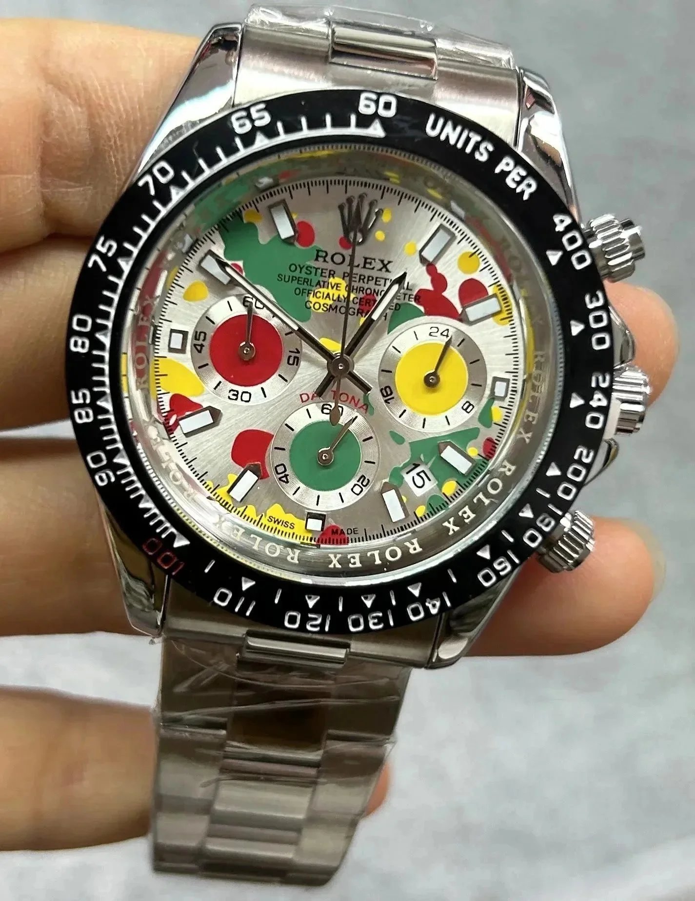 Rolex Daytona Silver
