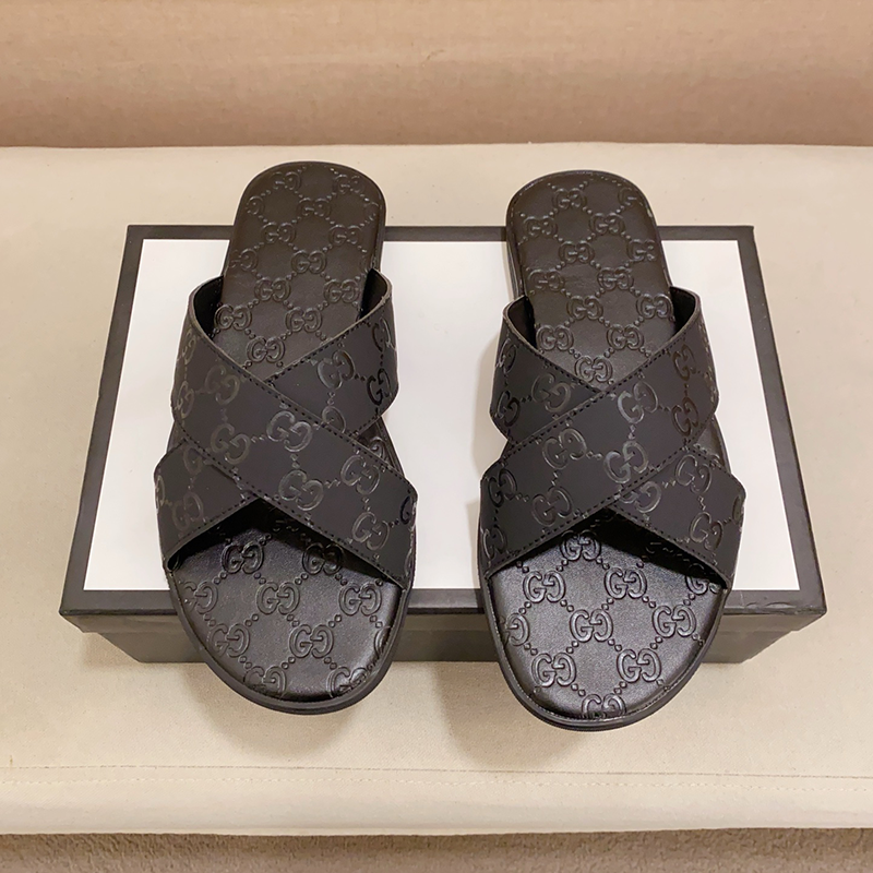 Gucci Black Slides