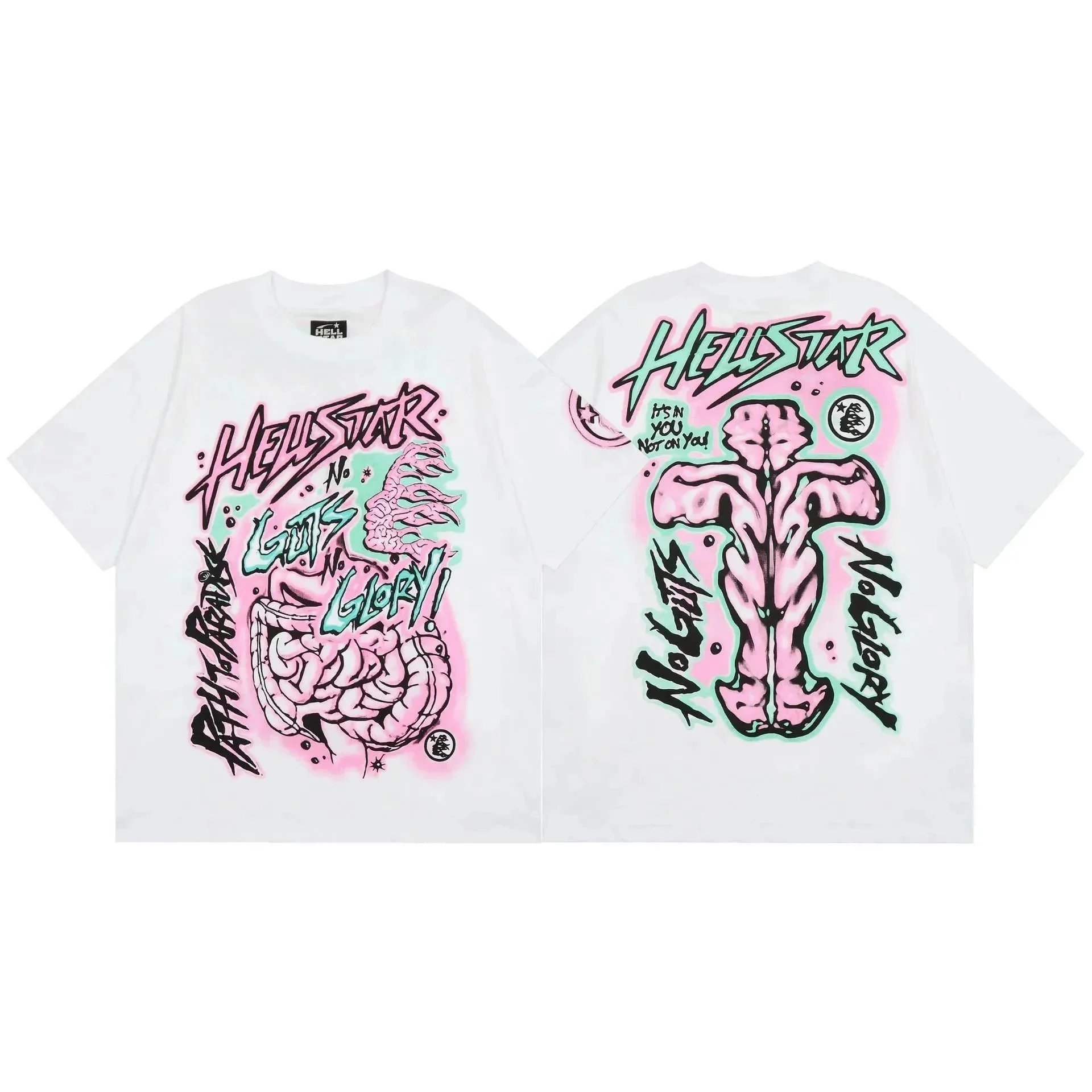 Hellstar White T-Shi