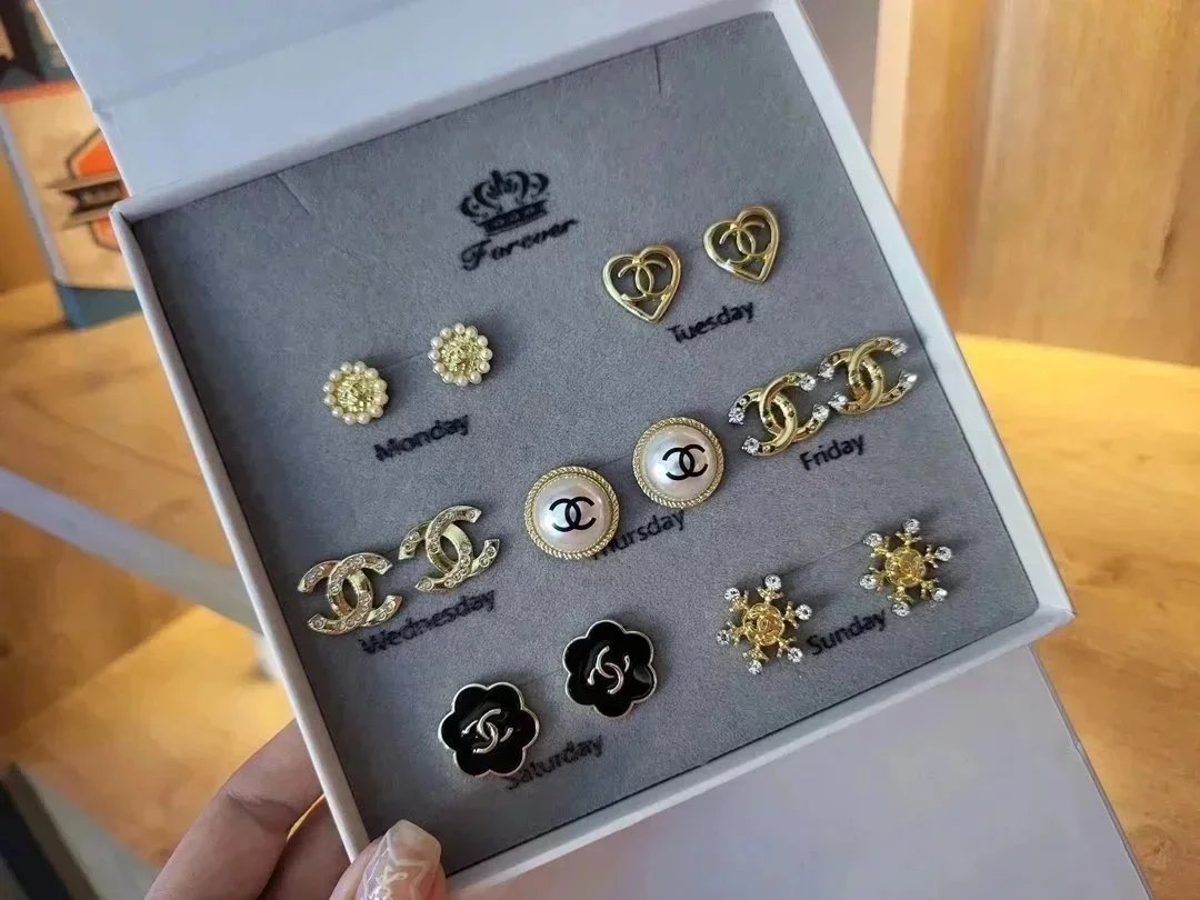 Chanel Gold Earrings
