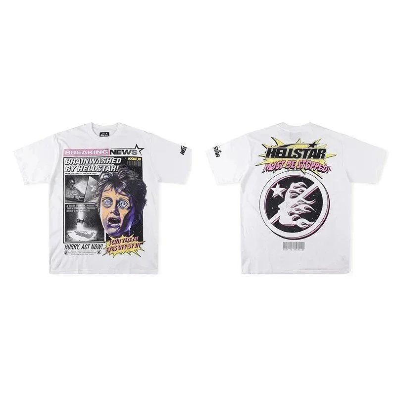 Hellstar White T-Shi