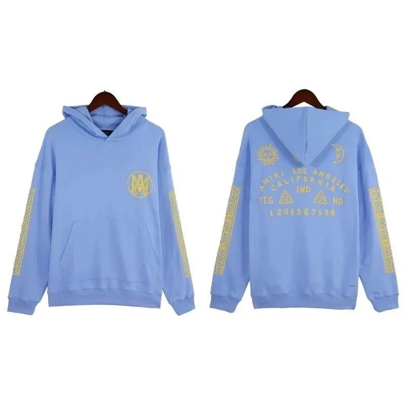 Amiri Blue Hoodie