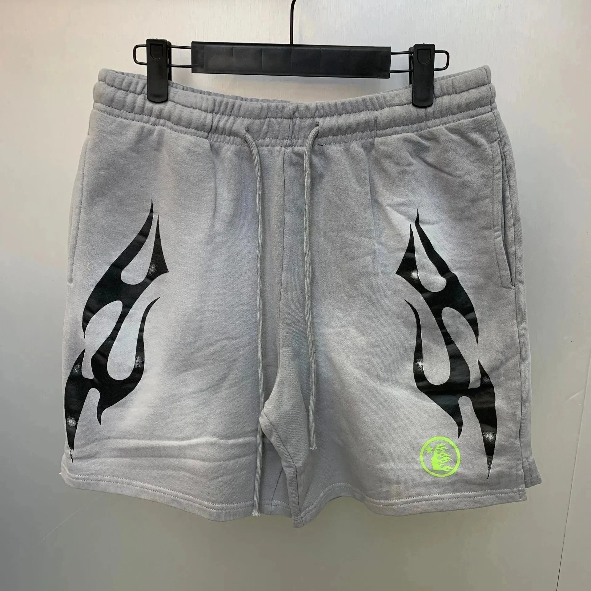 Gray Flame Print Swe
