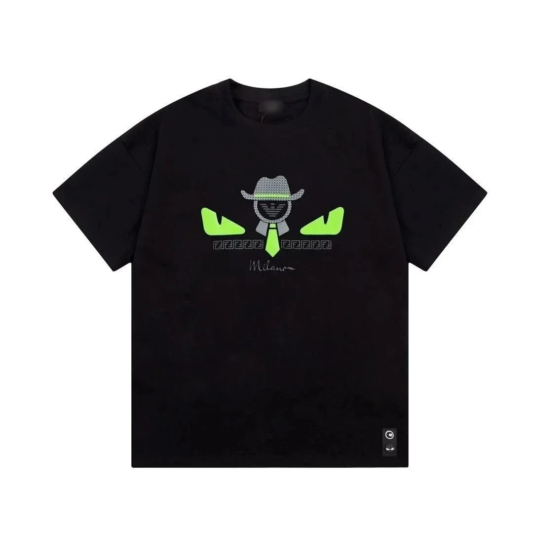 Fendi Black Green T-