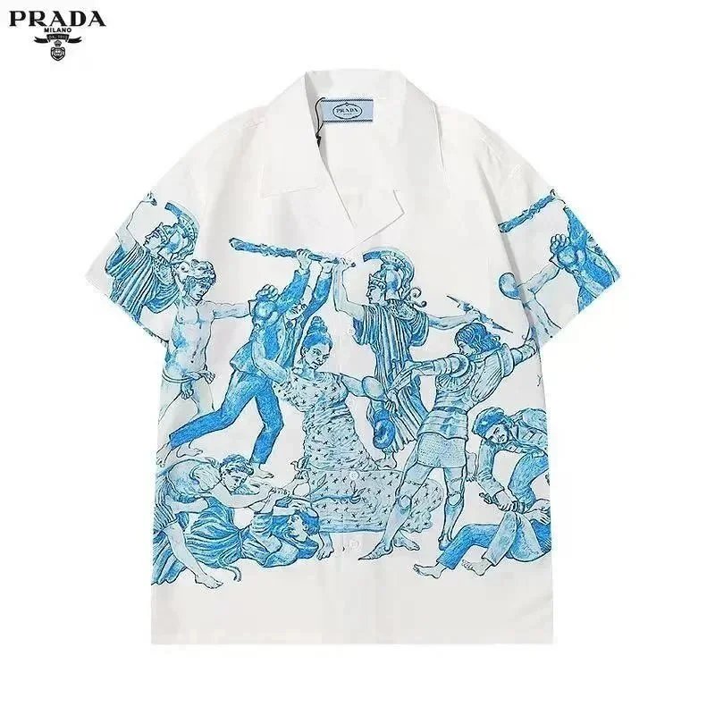 Prada Blue White Jersey