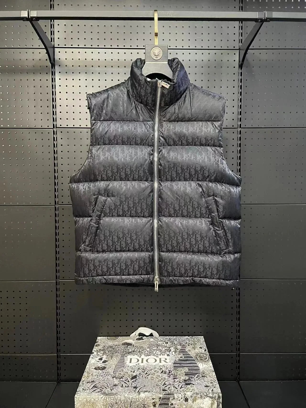Dior Black Puffer Ve