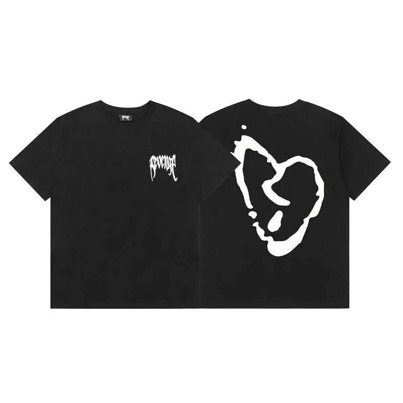 Black T-Shirt with '