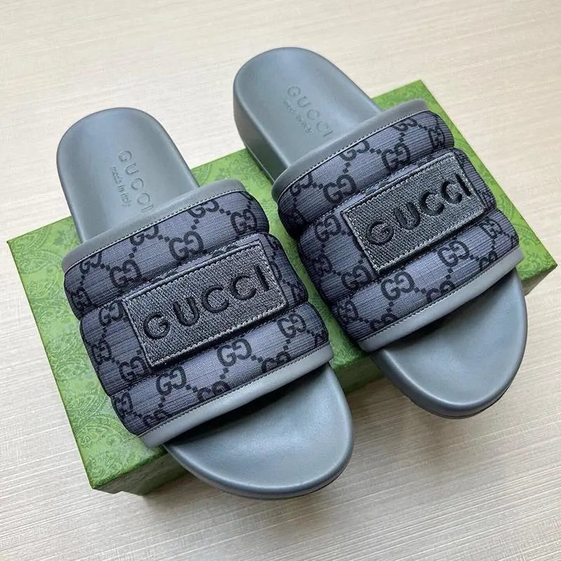 Gucci Blue Slides