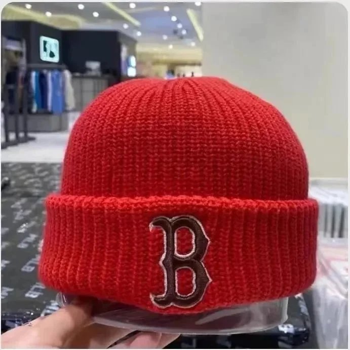 New Era Red B Hat