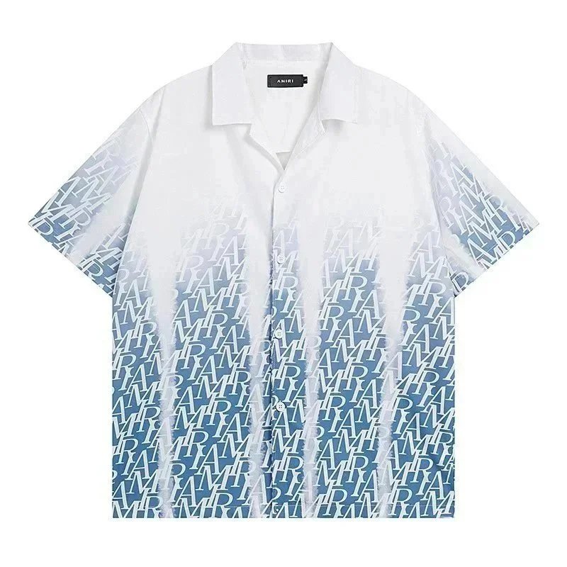 Aniri Blue Gradient Shirt