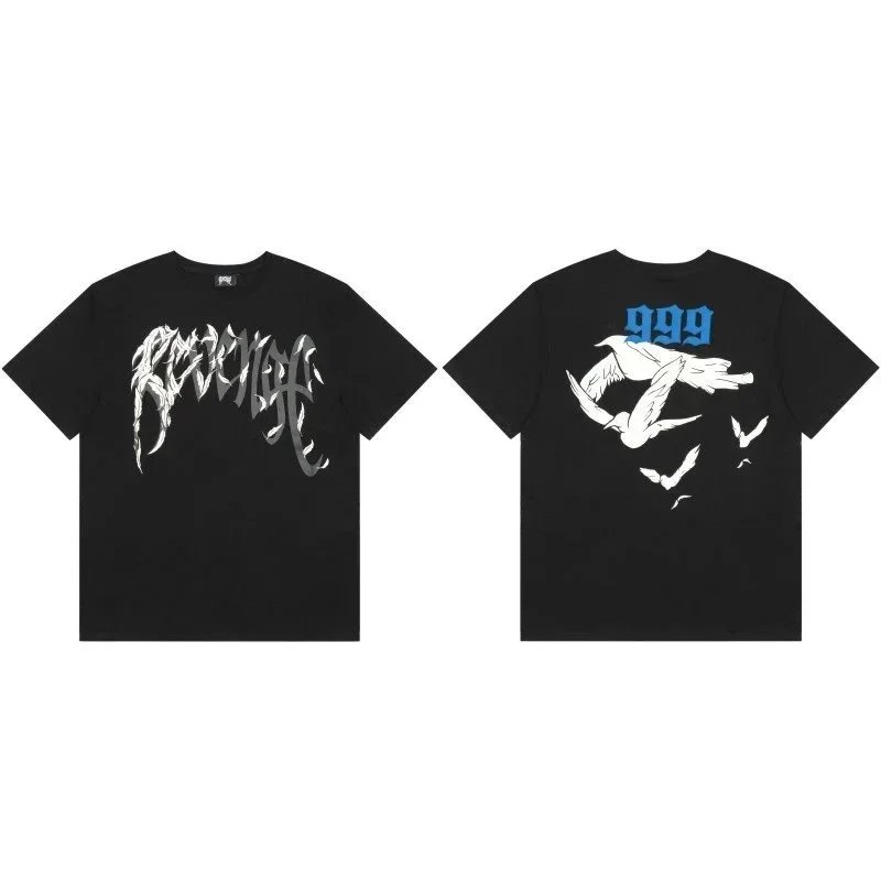 Unisex Black Graphic
