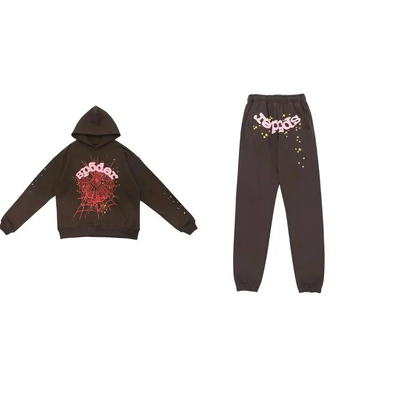 Spider Brown Hoodie 