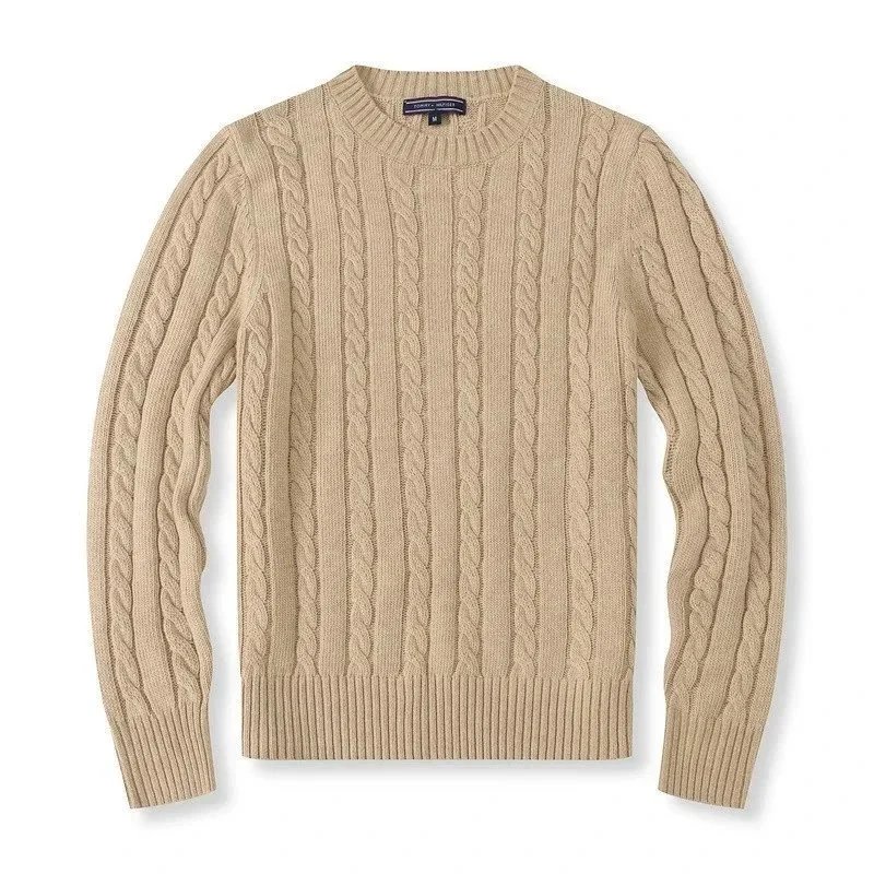 Cable Knit Crewneck 