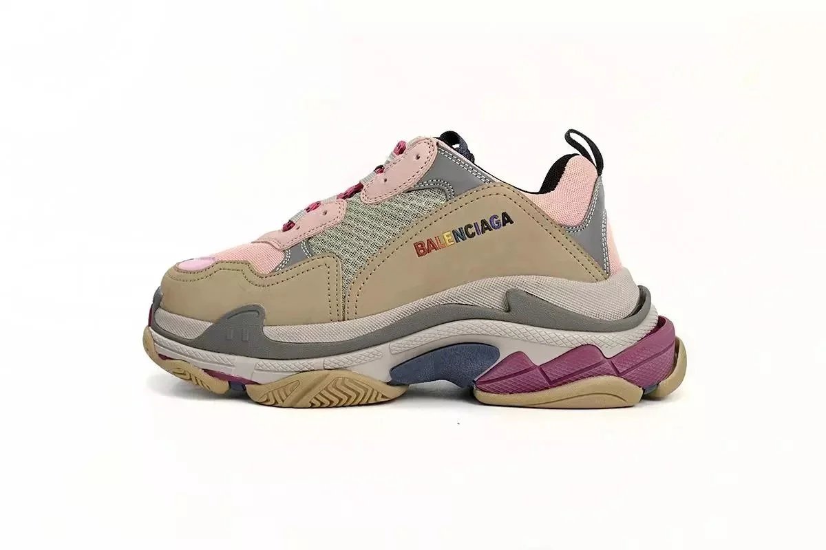 Balenciaga Triple S Beige Sneakers