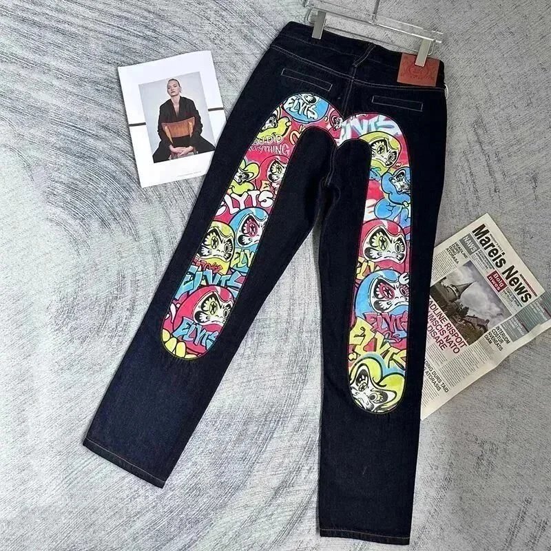 Evisu Black Jeans