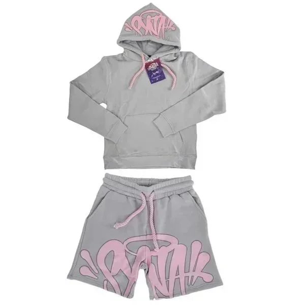 Pink Hoodie and Shor