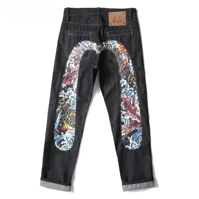 Evisu Black Jeans