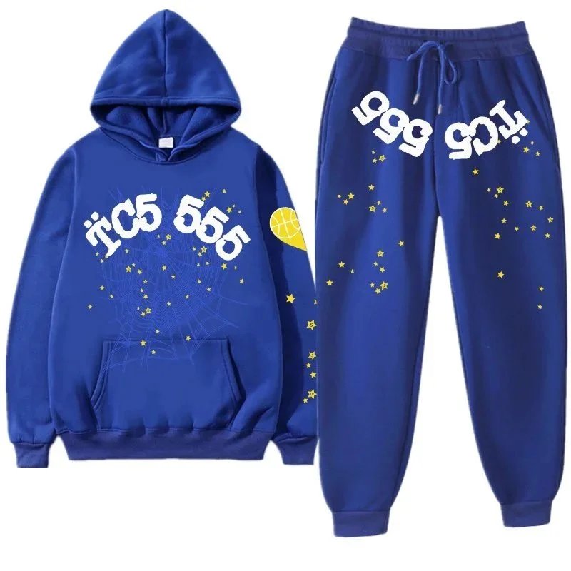 TC5 555 Blue Hoodie 