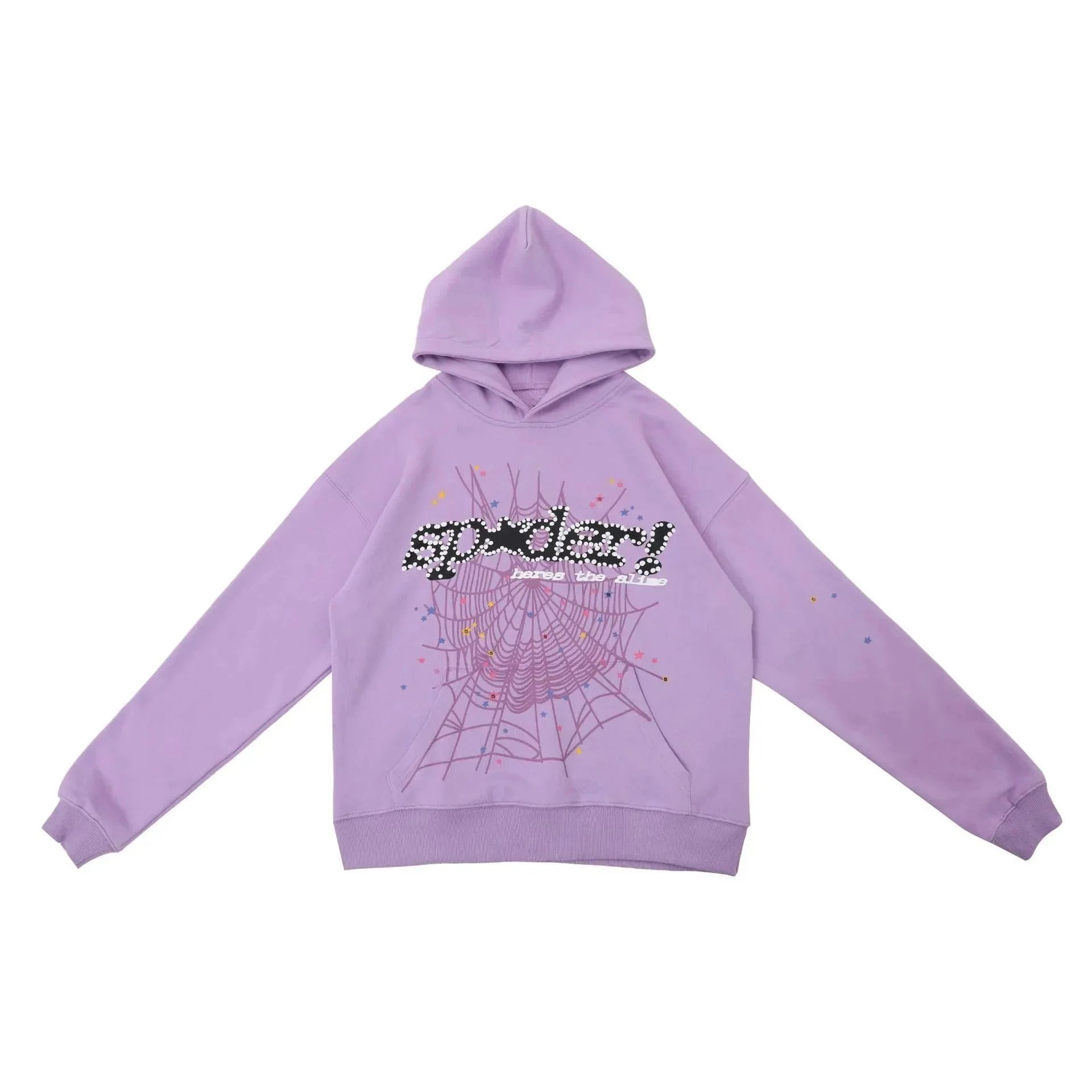 Spiderly Purple Hood