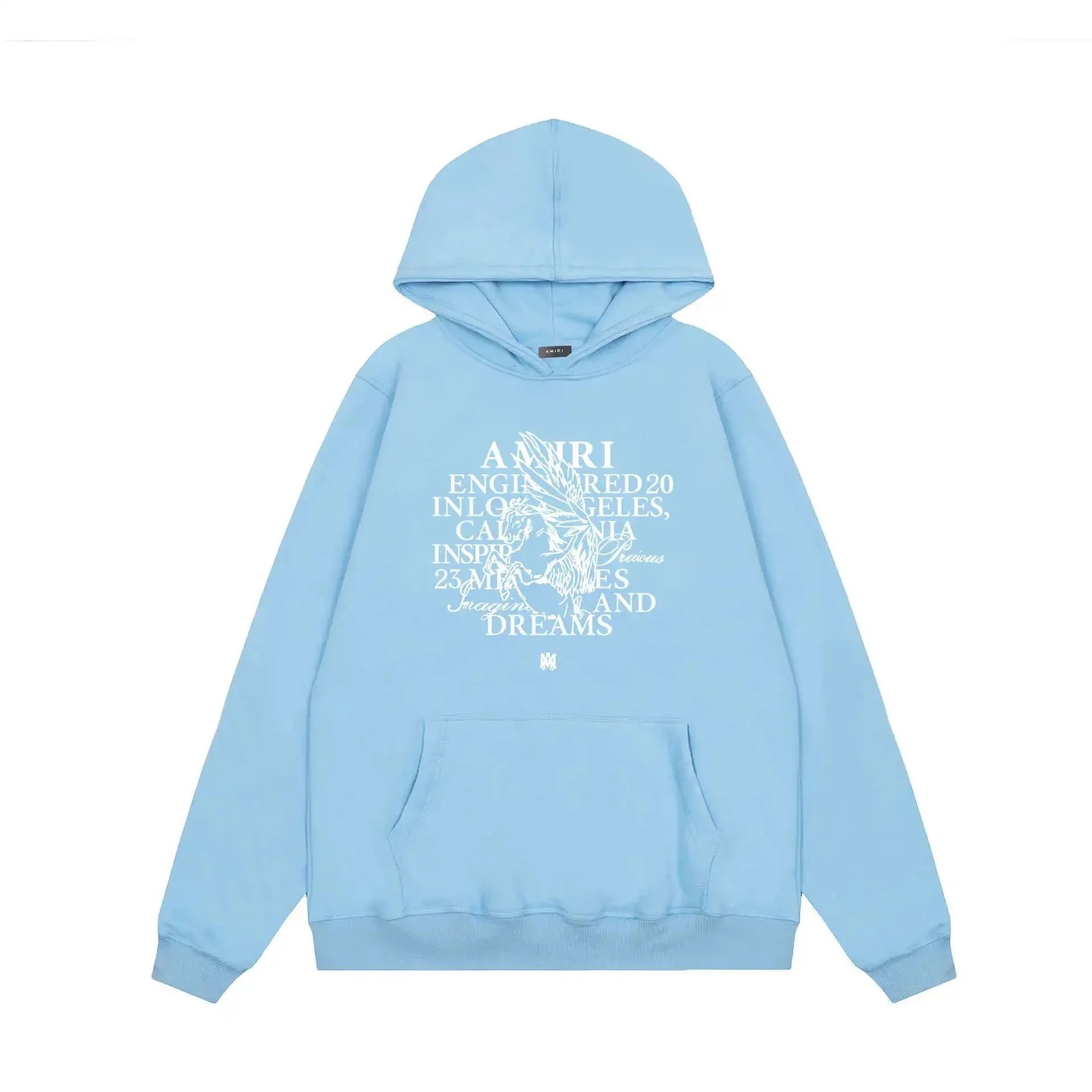 Amiri Light Blue Hoo