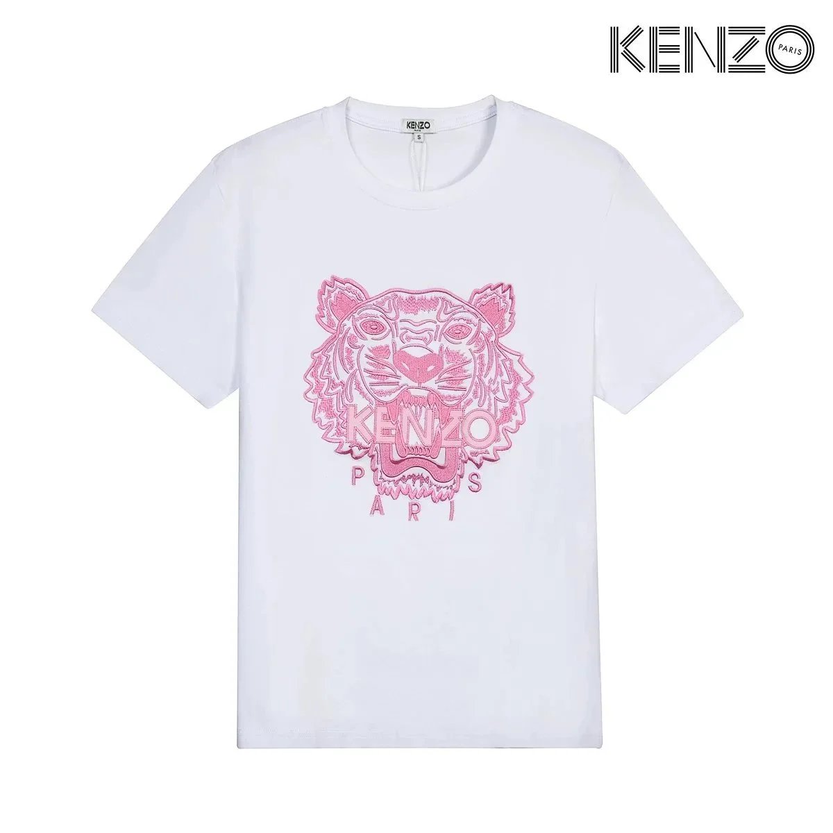 Kenzo White Pink T-S