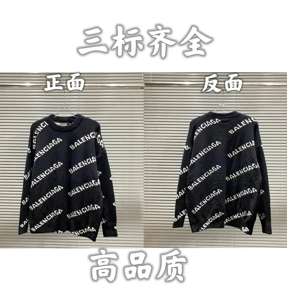Balenciaga Black Swe