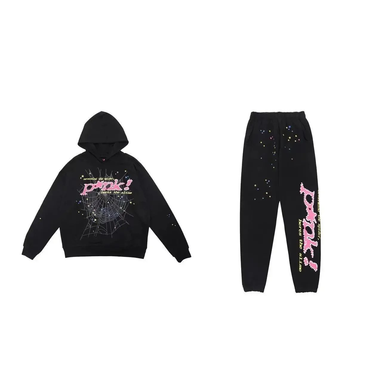 Pink! Black Hoodie a