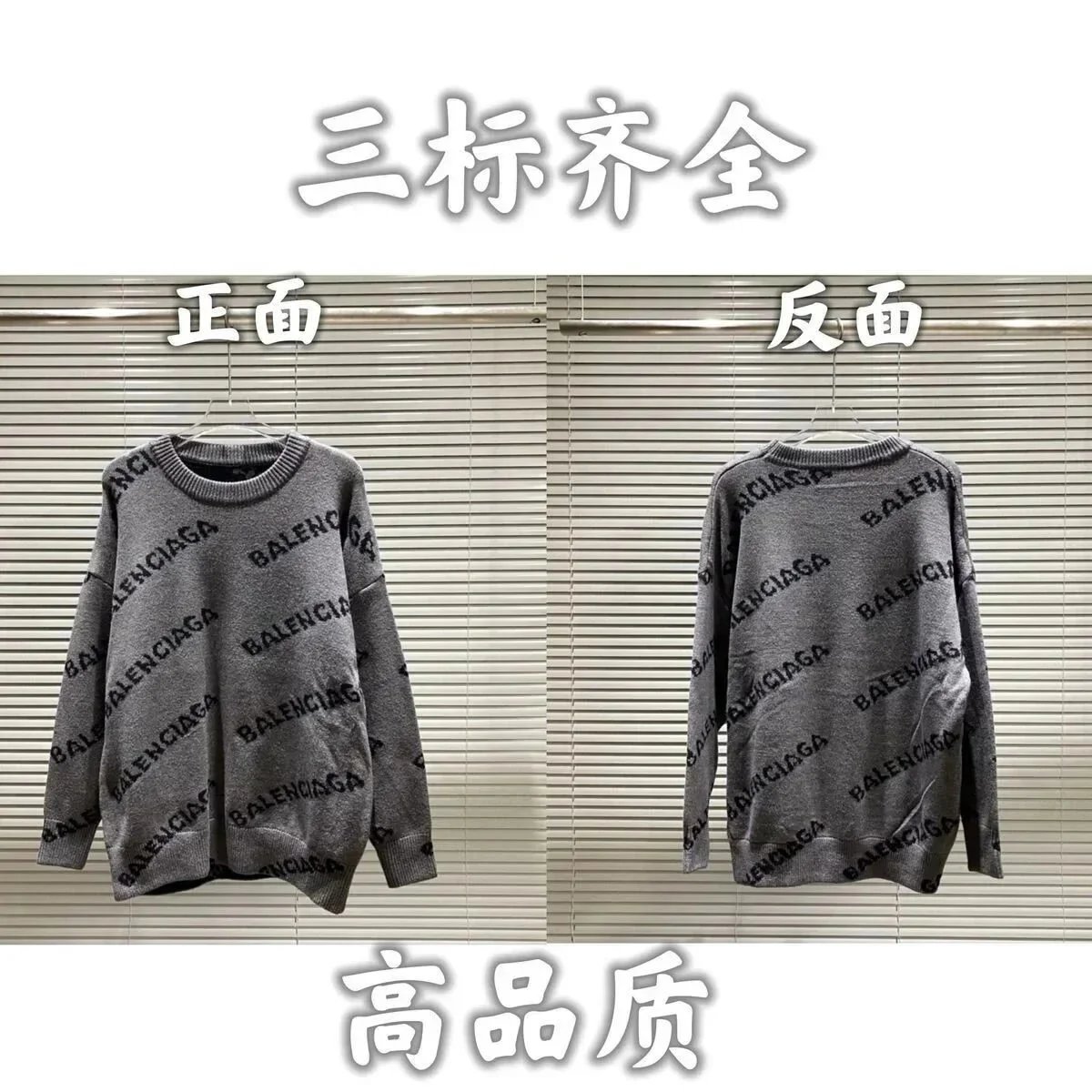 Balenciaga Grey Hood