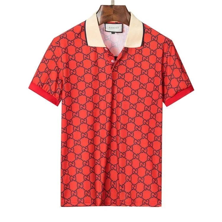 Gucci Red GG Logo Po
