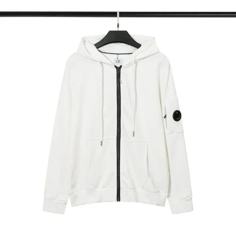 CP Company White Zip