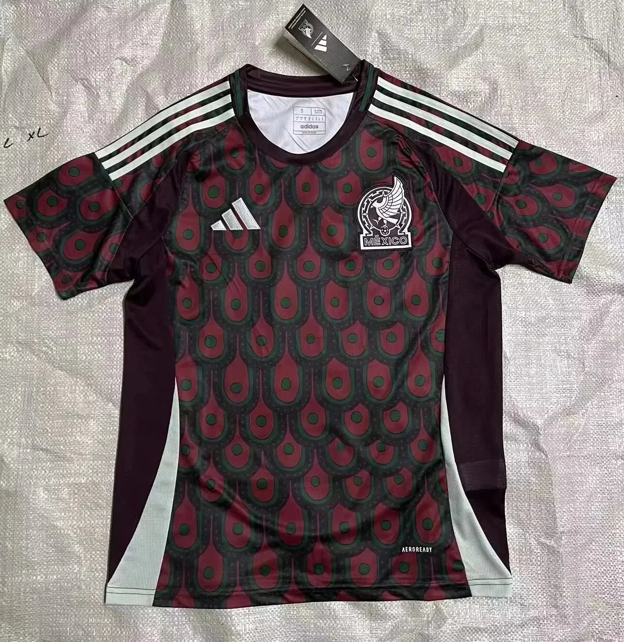 Adidas Mexico Burgun