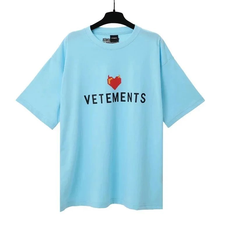 Vetements Blue T-Shi