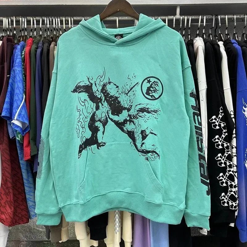 Hellstar Green Hoodi