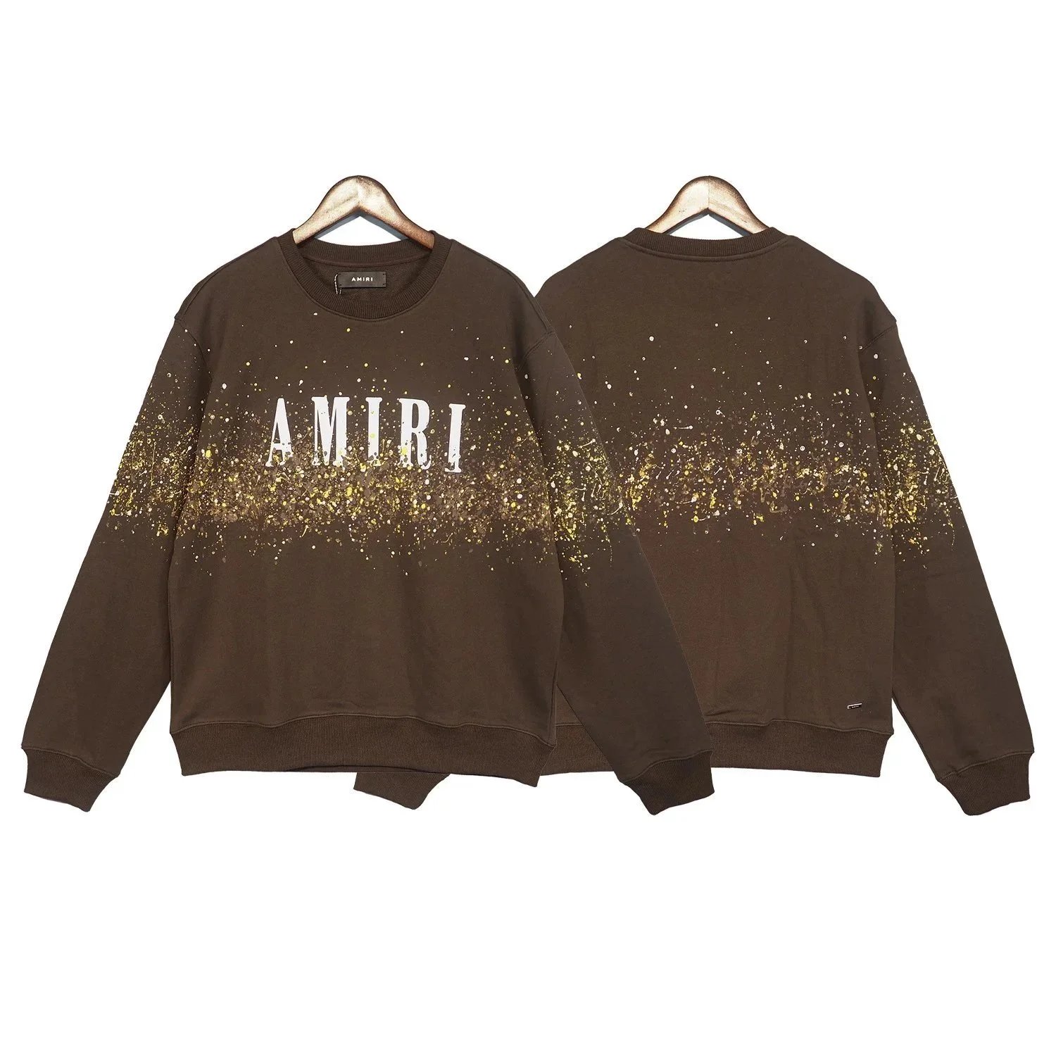 Amiri Brown Sweatshi