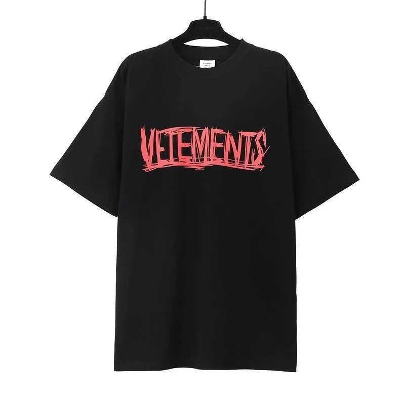 Vetements Black T-Shirt