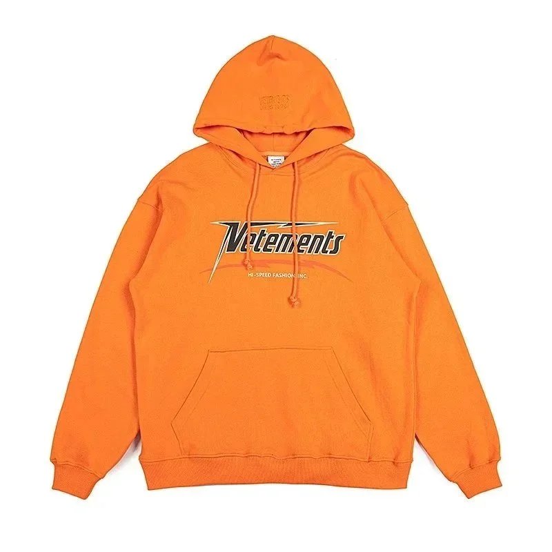 Vetements Orange Hoo