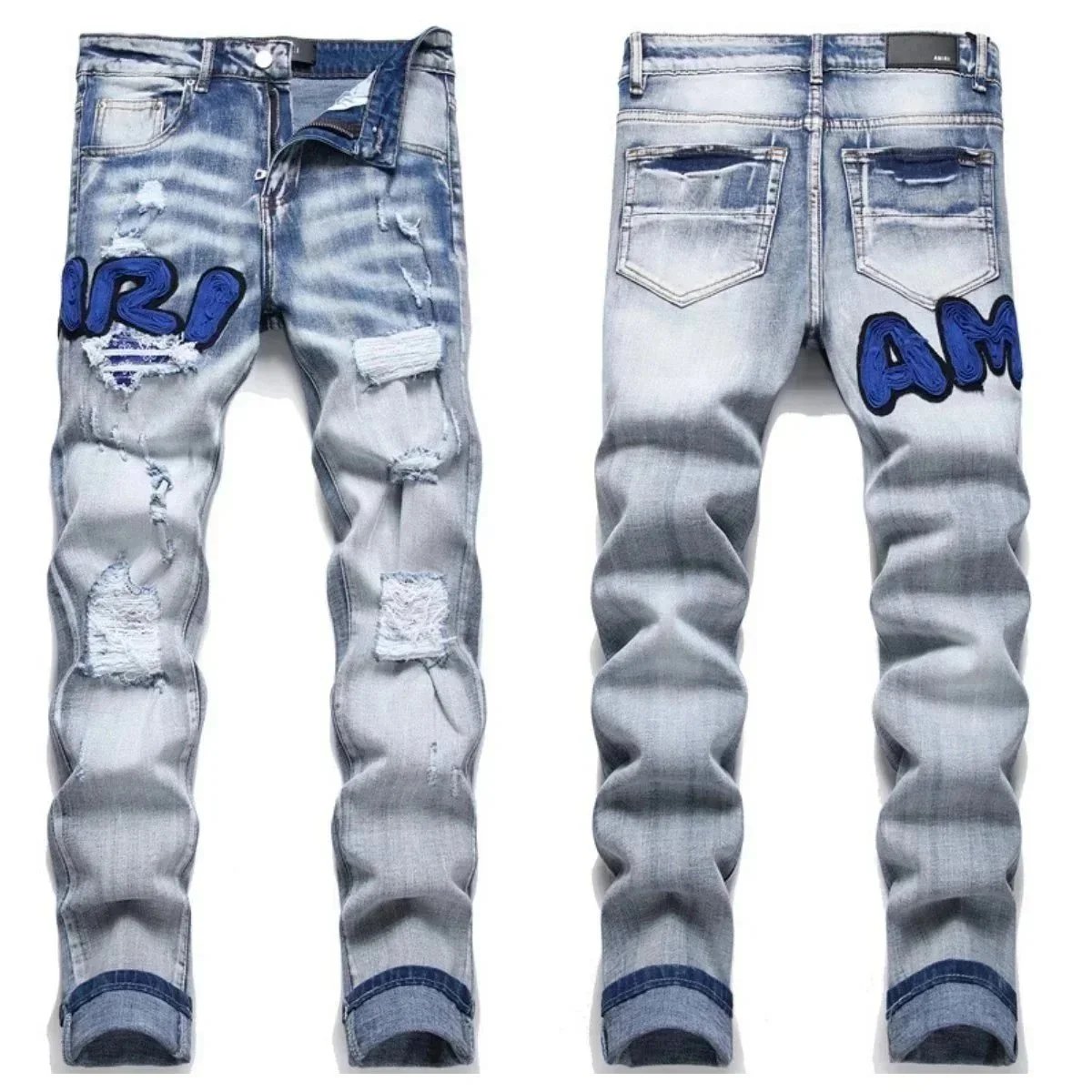 Amiri Blue Jeans