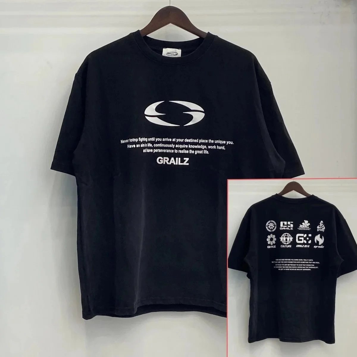 Grailz Black T-Shirt