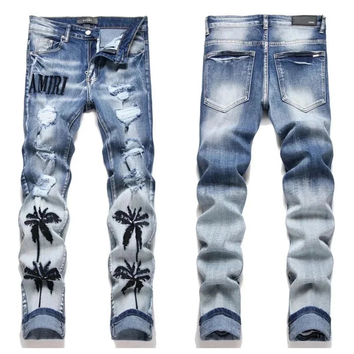 Amiri Blue Jeans