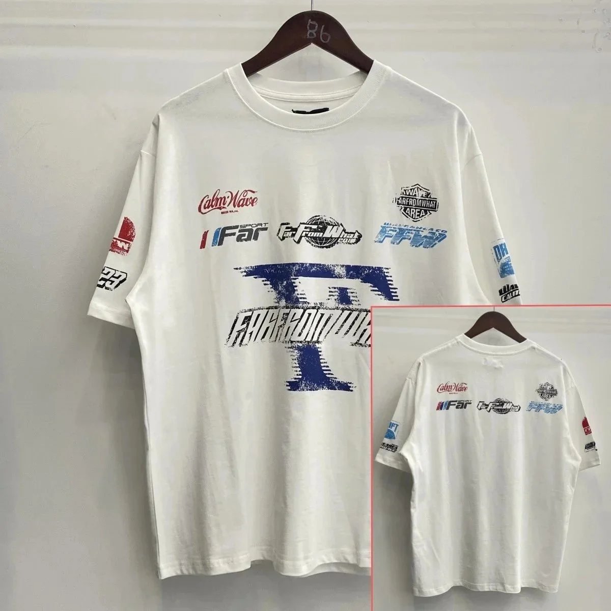 CalmWave White T-Shi