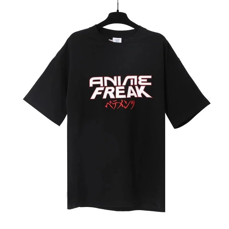 Anime Freak Black T-