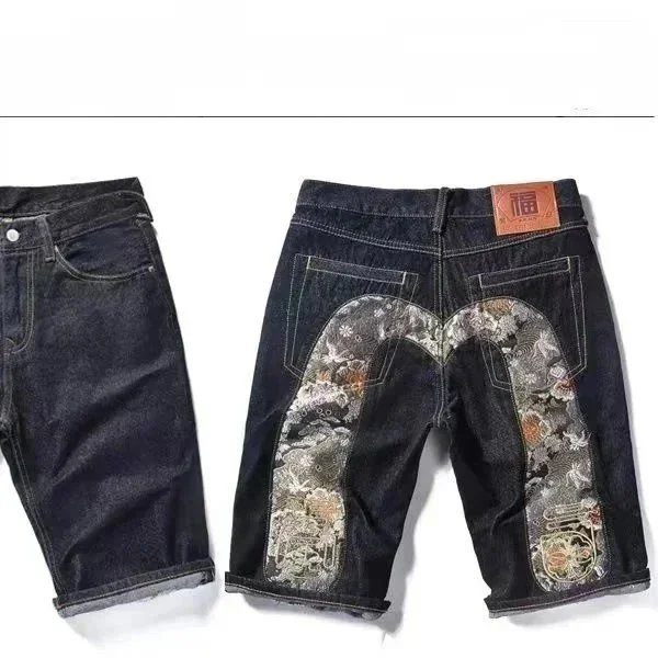 Evisu Floral Embroid