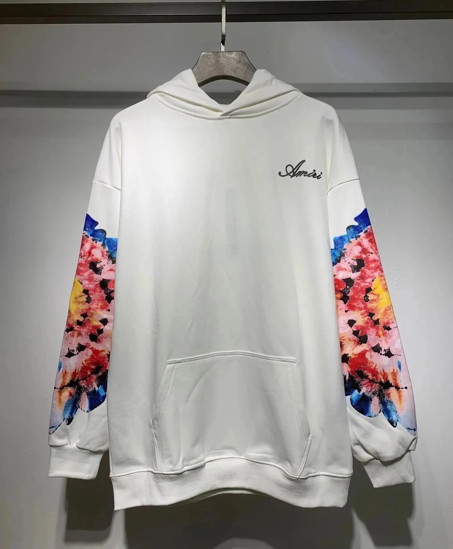 Amiri White Hoodie