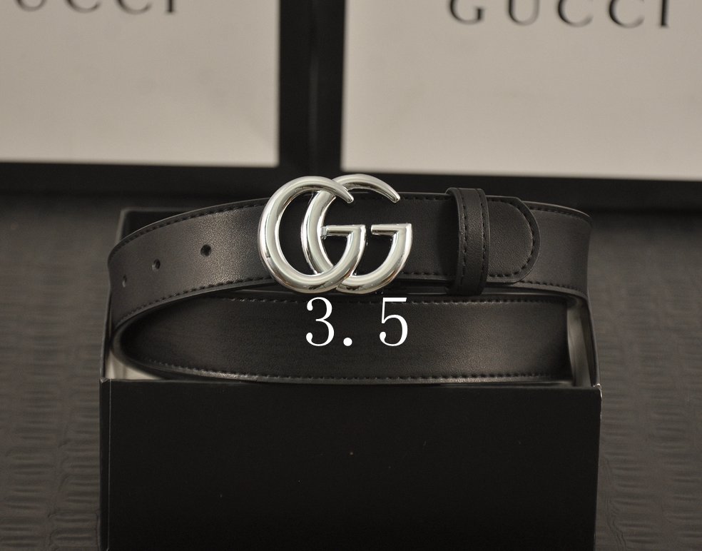 Gucci Black Belt
