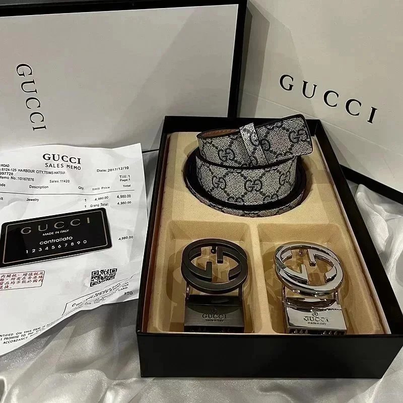Gucci GG Canvas Belt