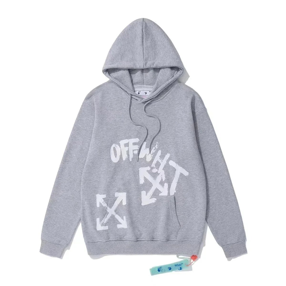 Off-White Gray Hoodi