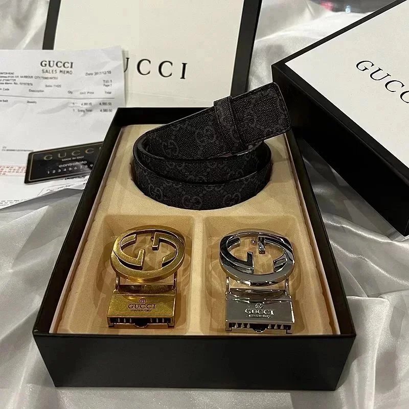 Gucci Black Belt Acc