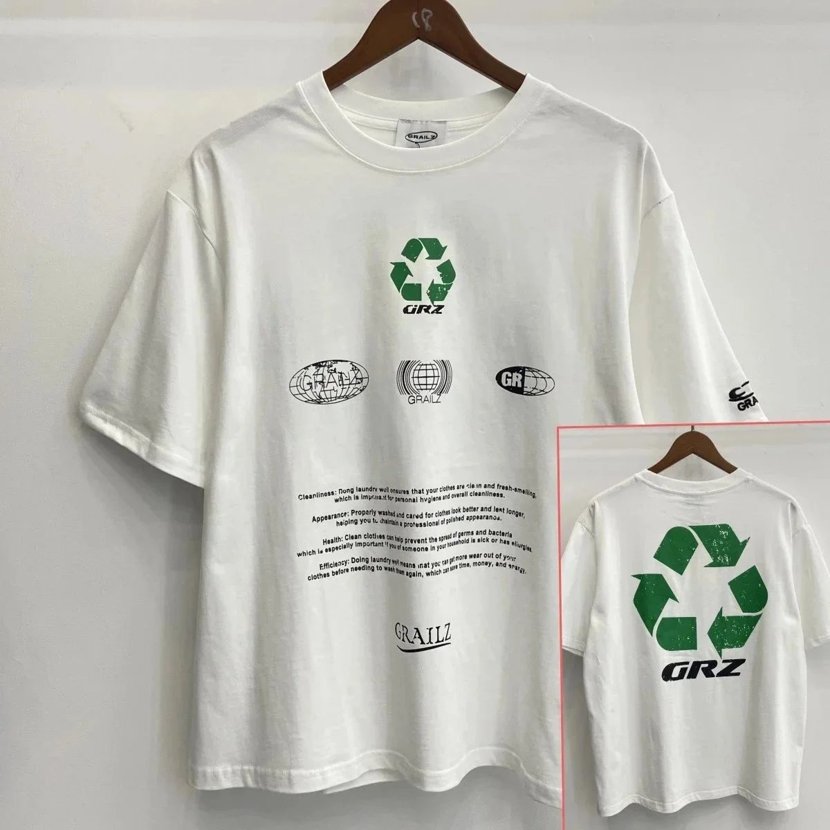 Grailz GRZ White T-S
