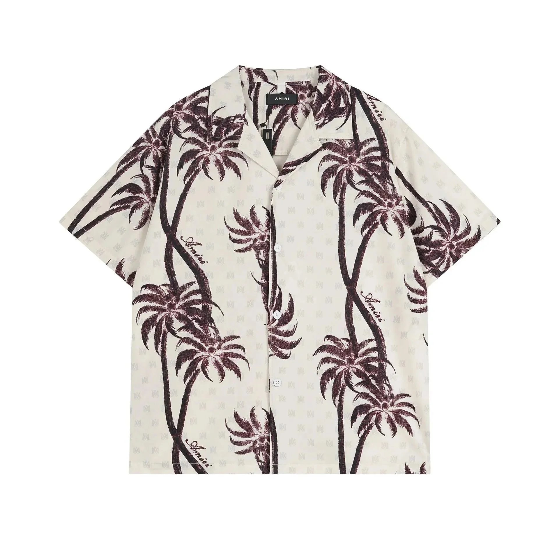 Amiri Palm Print Whi